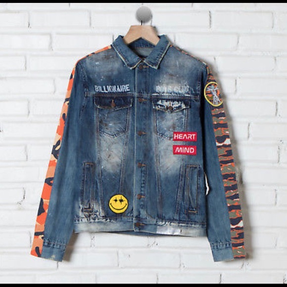 billionaire boys club jean jacket